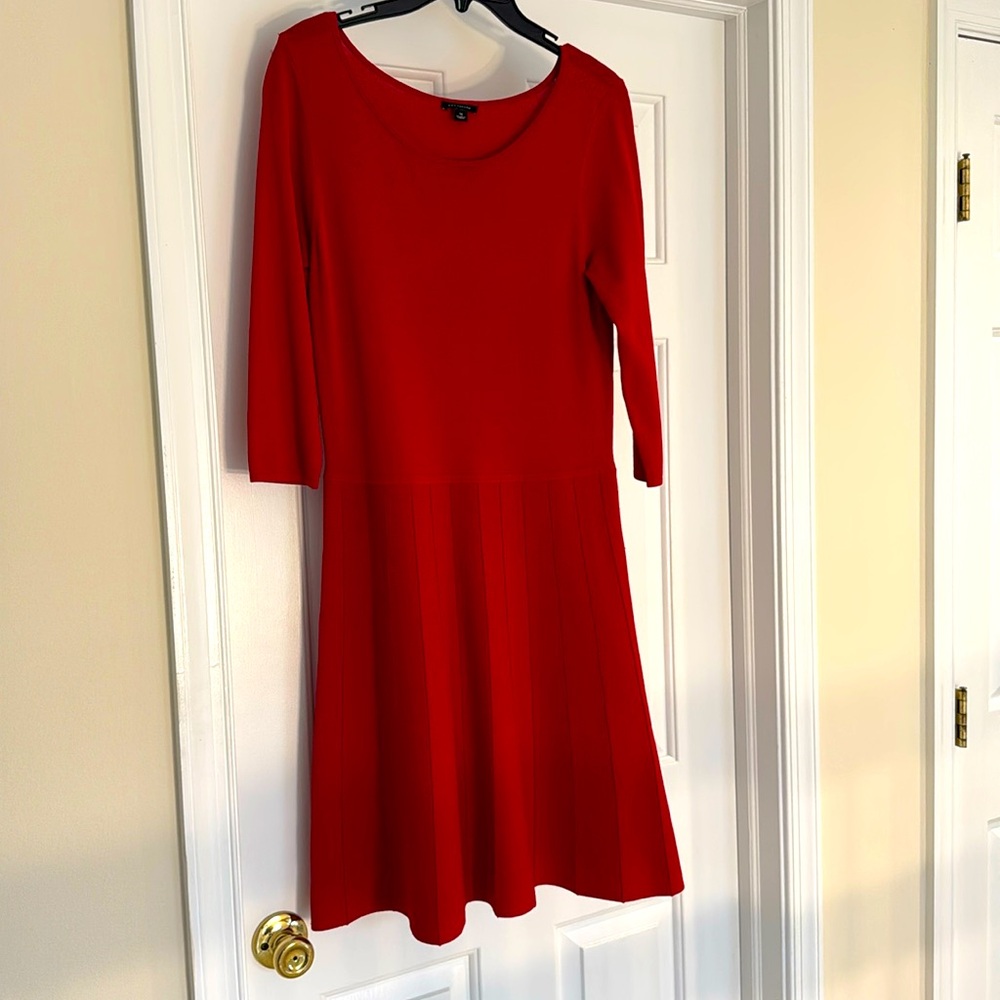 Ann Taylor red dress